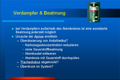 Verdampfer und Beatmung Verdampfer und Beatmung